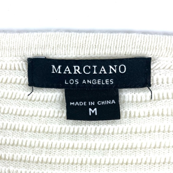 Marciano Binx Bell Sleeve Ivory Sweater - Picture 9 of 11